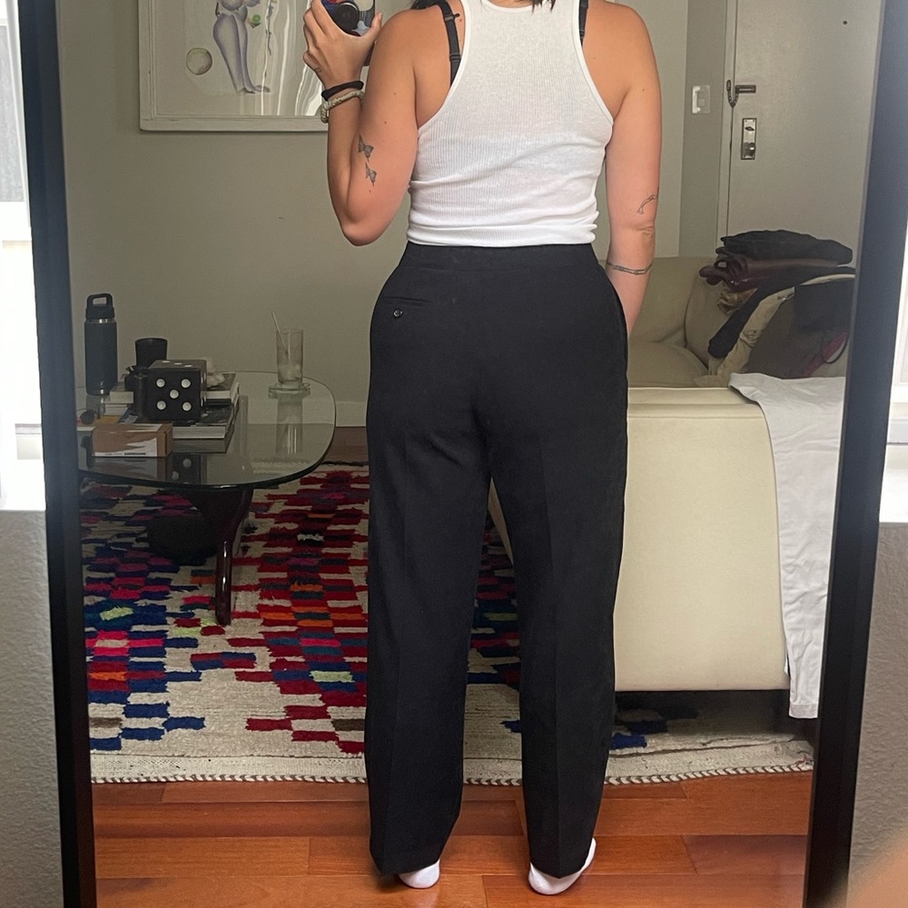 Vintage Suede-like Talbots Pant - Picture 4 of 9